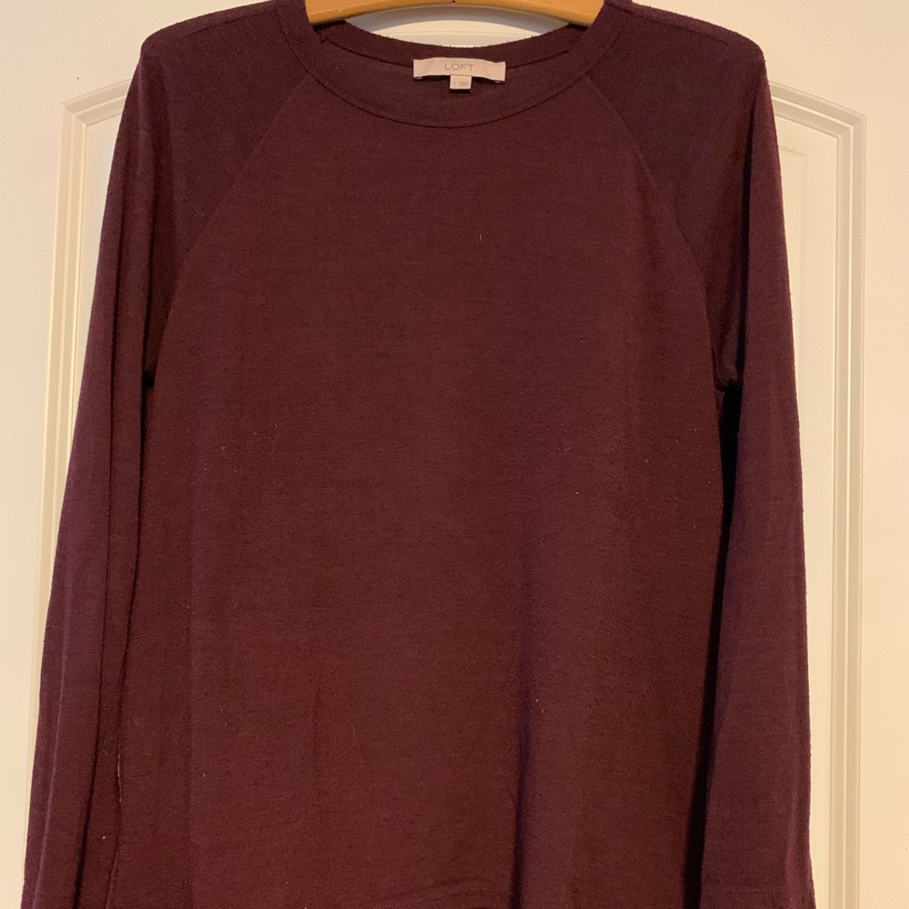 Button back tunic top